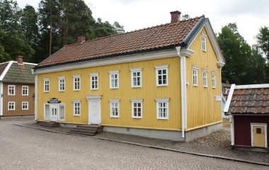 Vimmerby, İsveç - 19 Haziran 2018-Astrid Lindgren dünya, Astrid Lindgrens Varld Astrid Lindgren yerel şehirde Vimmerby İsveç'te bir tema parkı olduğunu.