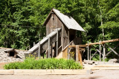 Vimmerby, İsveç - 19 Haziran 2018-Astrid Lindgren dünya, Astrid Lindgrens Varld Astrid Lindgren yerel şehirde Vimmerby İsveç'te bir tema parkı olduğunu.