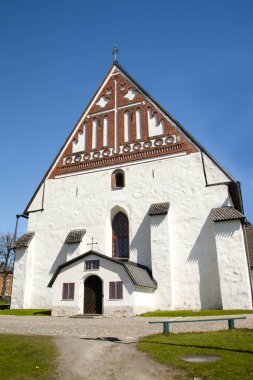 Ortaçağ kilise Porvoo Katedrali, Finlandiya