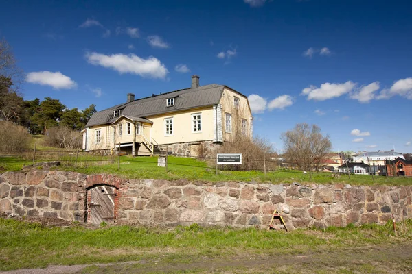 Blick Auf Schöne Alte Straßen Porvoo Finland Mai 2018 Porvoo — Stockfoto