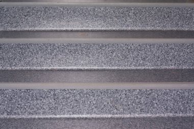 Arka plan doku kapalı gri merdiven.