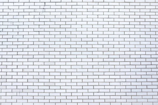 Textuur Achtergrond Van Witte Bakstenen Muur — Stockfoto