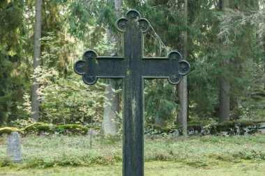 Eski güzel semetery Finlandiya, çapraz