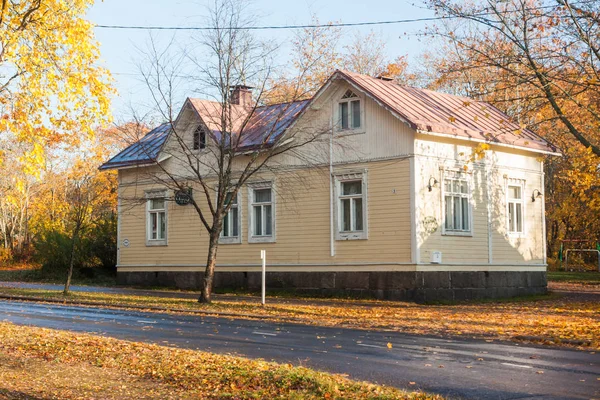 Kouvola Finlandiya Ekim 2018 Güzel Sonbahar Aylarında Eski Rustik Müzesi — Stok fotoğraf