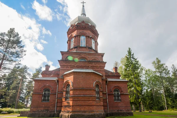 Heilige Kruis Kerk Van Kouvola Finland — Stockfoto