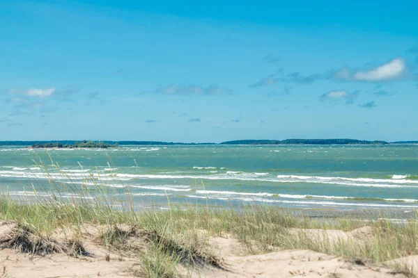 夏の美しい砂浜Yyteri,ポリ,フィンランド — ストック写真