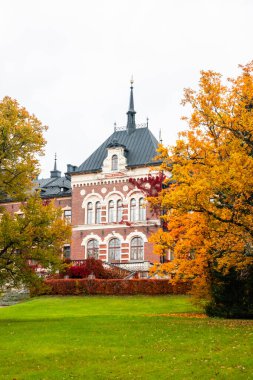 Loviisa, Finlandiya - 7 Ekim 2019: Malmgard Malikânesi.