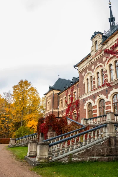 Loviisa, Φινλανδία - 7 Οκτωβρίου 2019: The Manor House Malmgard. — Φωτογραφία Αρχείου