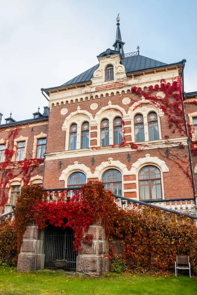 Loviisa, Finlândia - 7 de outubro de 2019: The Manor House Malmgard . — Fotografia de Stock