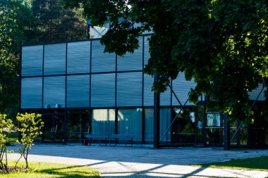 Kouvola, Finlandiya - 12 Haziran 2020: Kouvola Merkez Kilisesi