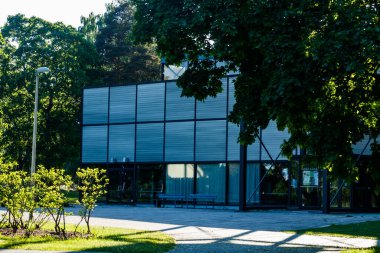 Kouvola, Finlandiya - 12 Haziran 2020: Kouvola Merkez Kilisesi