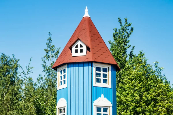 Kotka Φινλανδία Ιουνίου 2020 Moomin House Παιδική Χαρά Στο Πάρκο — Φωτογραφία Αρχείου