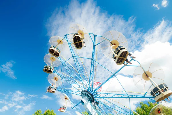 Kouvola Finland July 2020 Ride Skyride Motion Amusement Park Tykkimaki — Stock Photo, Image