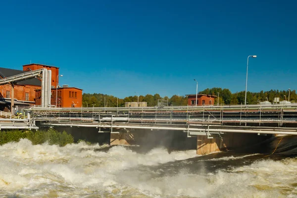 Raues Wasser Der Umgehung Der Stromschnellen Kuusankoski Finnland — Stockfoto