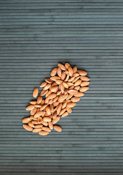 Arka plan görüntüsü için sağlıklı gıda kadar badem fındık kapatın. Doku