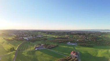 Kırsal manzarası çok güzel.