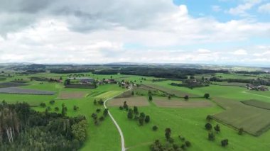 Şehrin havadan görünüşü