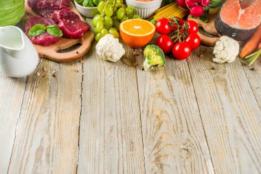 Flexitarian diyet arka plan