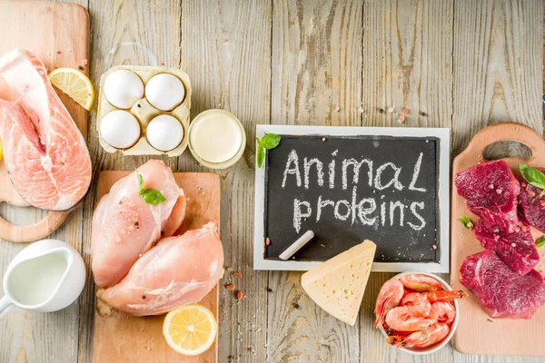 Animal protein sources