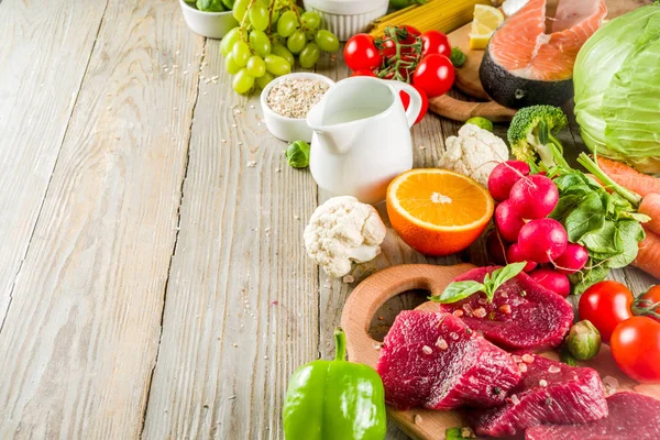 Hintergrund der flexiblen Ernährung — Stockfoto