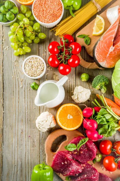 Hintergrund der flexiblen Ernährung — Stockfoto