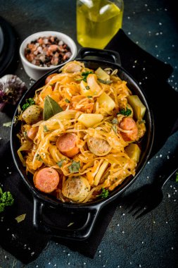 Bigos, haşlanmış sebze