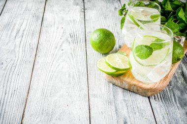 Yaz ekşi kokteyl mojito