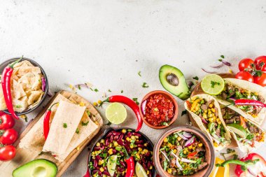 Meksika yemeği kavramı. Cinco de Mayo gıda.