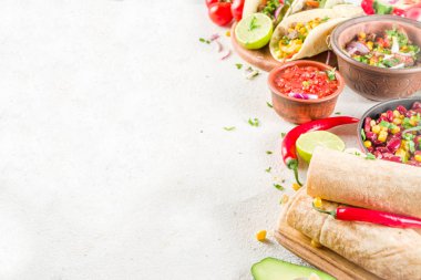 Meksika yemeği kavramı. Cinco de Mayo gıda.