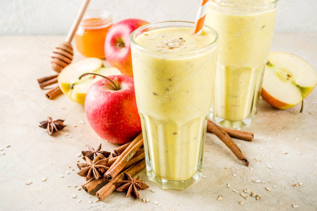 Spicy apple smoothie