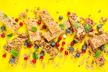 Mısır gevreği Granola Barlar