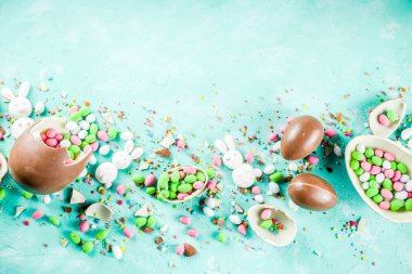 Paskalya tatlılar arka plan