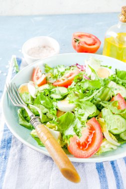 Bahar sebze salatası