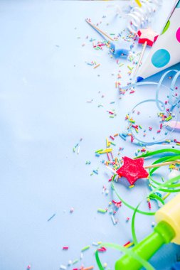 Doğum günü tatil partisi için tatlı pişirme kavramı