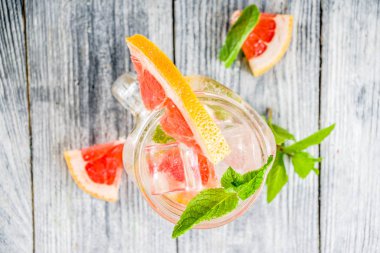 Narenciye limonata veya Mojito dört tür 