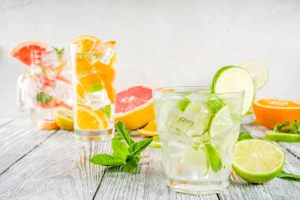 Narenciye limonata veya Mojito dört tür 
