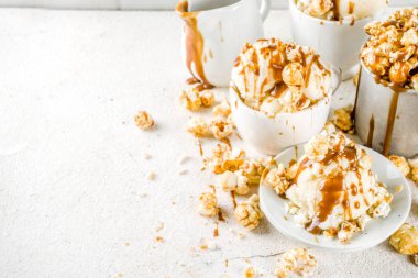 Karamel pop mısır dondurma