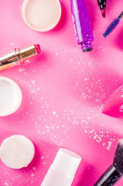 Çeşitli makyaj seti