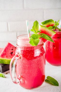 Soğuk yaz karpuz Smoothie