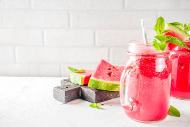 Soğuk yaz karpuz Smoothie