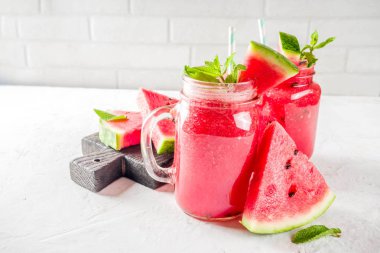 Soğuk yaz karpuz Smoothie