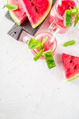 Soğuk yaz karpuz Smoothie