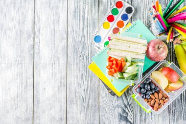 Sağlıklı okul beslenme çantası