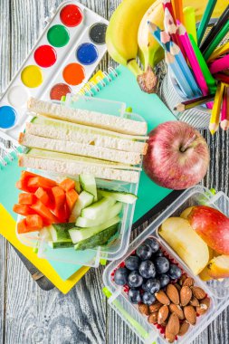 Sağlıklı okul beslenme çantası