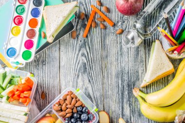 Sağlıklı okul beslenme çantası