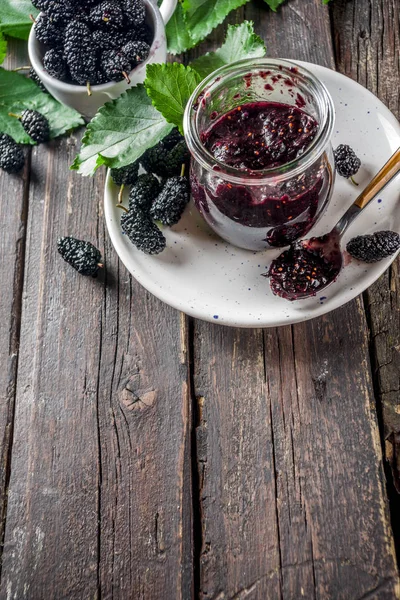 Mulberry Chutney o mermelada — Foto de Stock