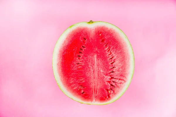 Creatieve watermeloen layout — Stockfoto