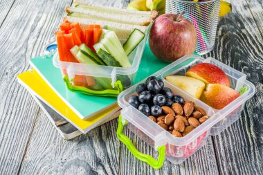 Sağlıklı okul beslenme çantası