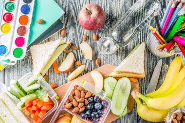 Sağlıklı okul beslenme çantası