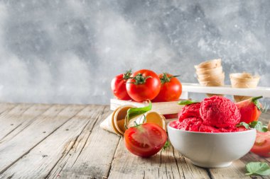 Sebze domates dondurma